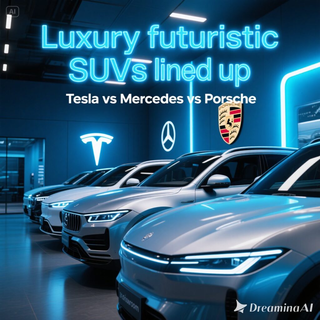 SUV Listrik Premium: Pertarungan Tesla, Mercedes, dan Porsche
