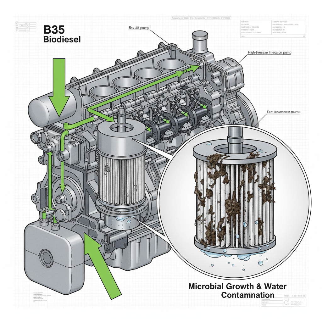 Transisi ke Bahan Bakar Bio (B30/B35) di Indonesia: Dampak pada Mesin Diesel